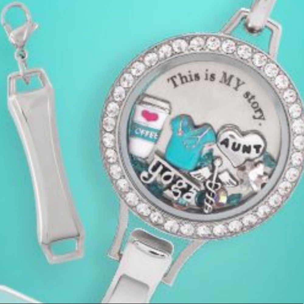 ORIGAMI OWL 🤍 Silver Lanyard Breakaway Clasp NIP - Picture 6 of 7